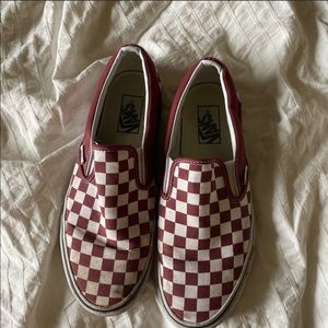 Checkered vans